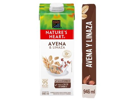 Comprar Bebida De Avena Y Linaza Natures Heart® Tetrapak Sin Azúcar