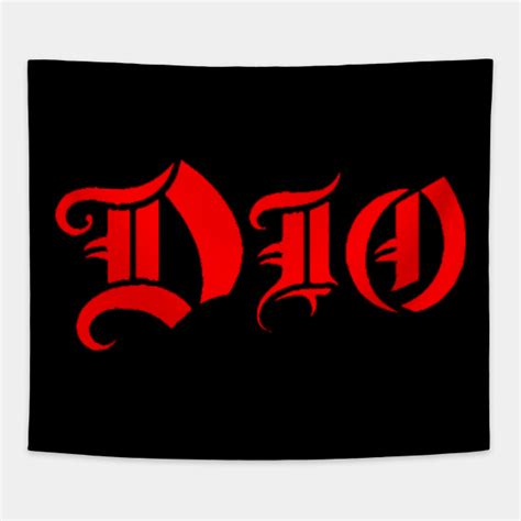 Dio Logo - Dio Logo - Tapestry | TeePublic