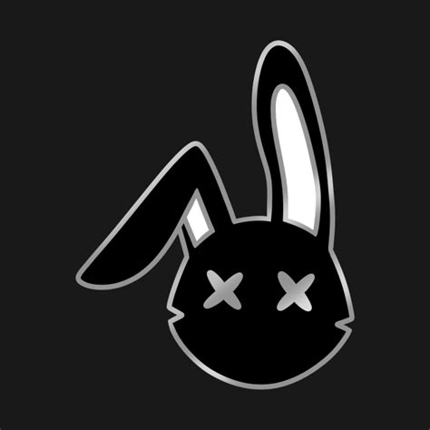 X Eyed Bunny Silver And Black Bunny Rabbit Kids T Shirt Teepublic