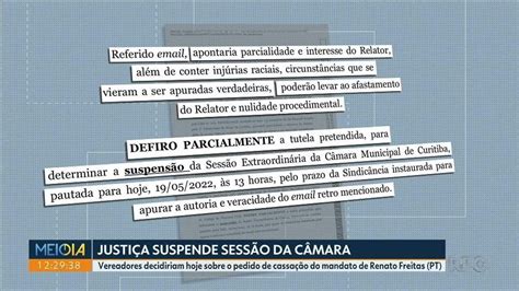 Justiça Suspende Sessão Marcada Para Julgar Pedido De Cassação Do