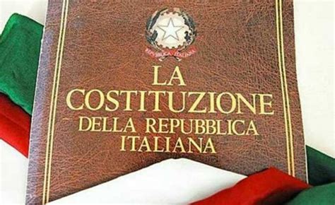 Articolo Della Costituzione Della Repubblica Italiana