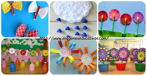 Más De 50 Manualidades Para Niños Y Niñas Especial Primavera Para Hacer En Clase O En Casa