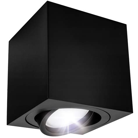 Oprawa Natynkowa Halogenowa Gu Led Ruchoma X Mm Spot Czarna