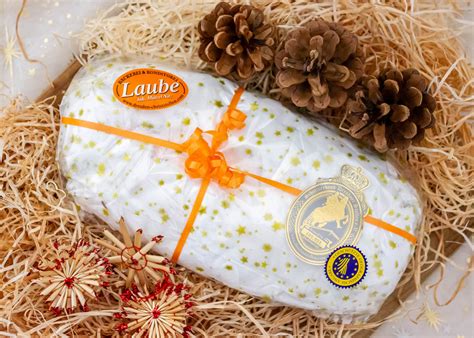 Dresdner Christstollen Als Geschenk B Ckerei Konditorei Laube