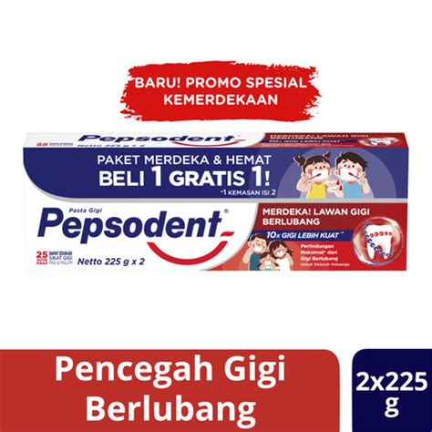 Promo Pepsodent Pasta Gigi White Valupack G Isi Unilever