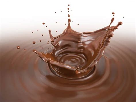 Hot Chocolate Splash Stock Photo Sserg Dibrova