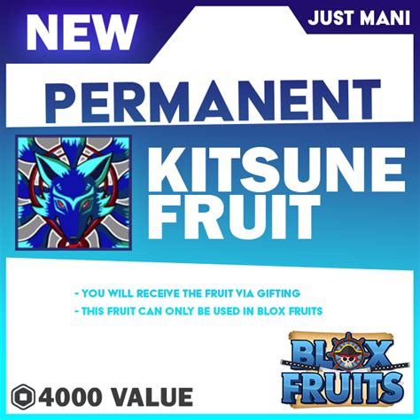 Kitsune Fruit - Game Items - Gameflip