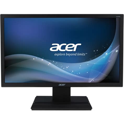 Best Buy Acer V226HQL Abmid 21 5 LED HD Monitor Black UM WV6AA A05