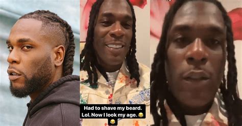 Now I Look My Age” Singer Burna Boy Says While Flaunting New