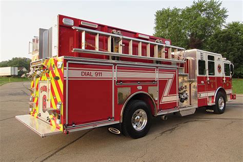 Erie Fire Dept Pierce Pierce Enforcer Pumper Glick Fire Equipment