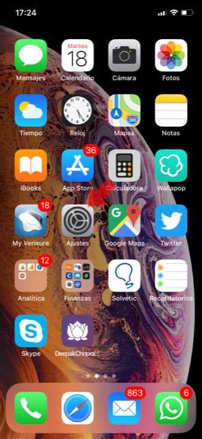 Cómo activar o desactivar vibración iPhone Xs o iPhone Xs Max Solvetic