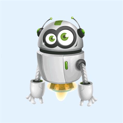 Flying Robot Animated GIFs Collection | GraphicMama