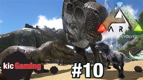 Hatch A T Rex Egg Let S Play ARK Survival Evolved Single Player S2