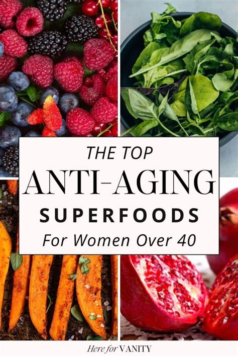 The 12 Most Powerful Anti Aging Superfoods For Women Over 40 Here For