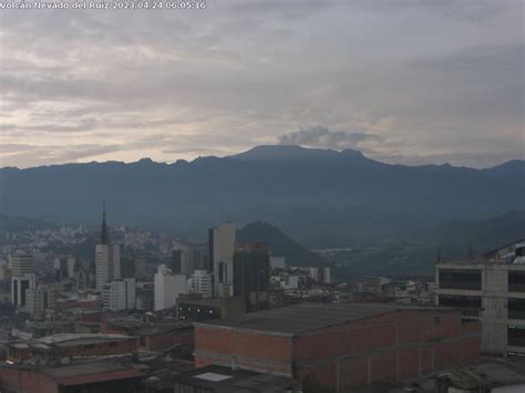 Volcán Nevado Del Ruiz En Vivo 🔴 Cinco Fotos De La Inestable