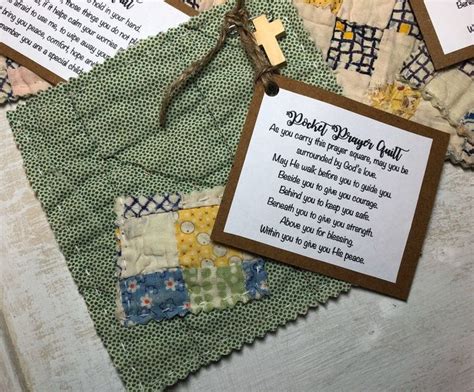 Pocket Prayer Quilt Poem Printable - Free Printable Templates