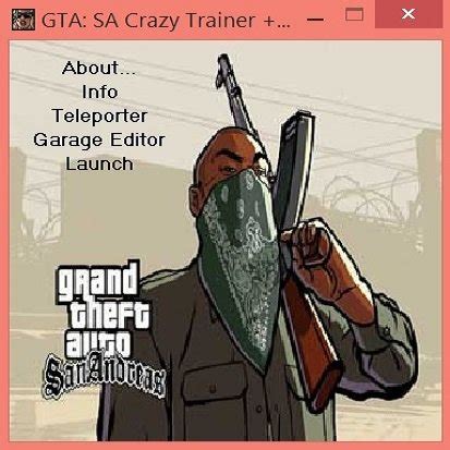 GTA San Andreas trainer info and direct download link - MindxMaster