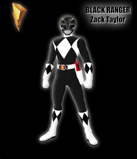 Power Ranger Pose Zack Taylor Black Ranger Power Ranger Black