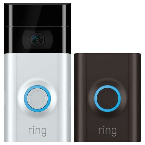 Ring Smart Video Doorbell With Built In Wi Fi And Camera Venetian Bronze