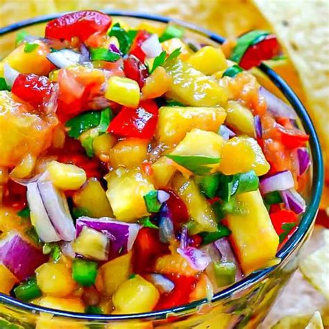 Fresh Peach Salsa Recipe The Feedfeed