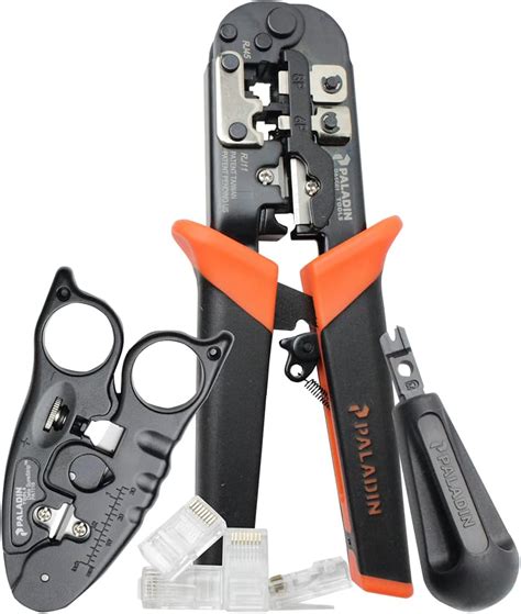 Paladin Tools Network Tool Bundle Includes Modular Data Crimper