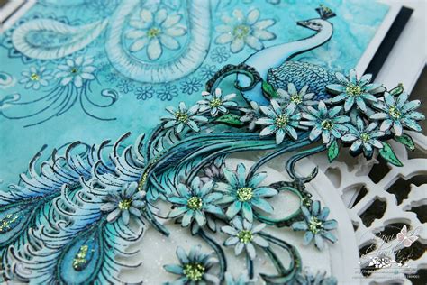 Peacock Paisley Card With Heartfelt Creations Timeless Creations