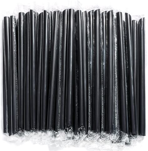 Amazon Pcs Individually Packaged Pointed Jumbo Smoothie Straws