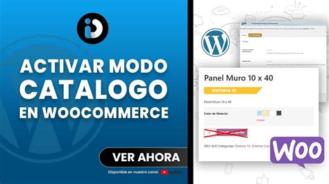 Activar Modo Catalogo En Woocommerce 2023 YouTube