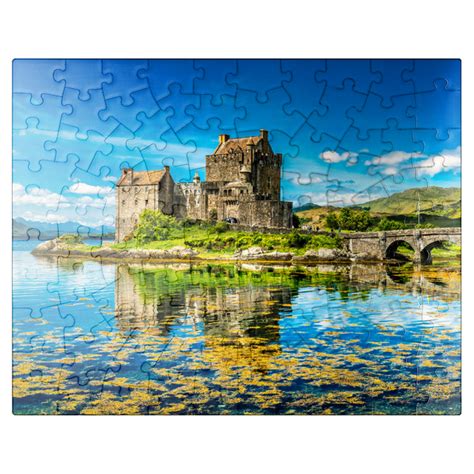 Eilean Donan Castle On A Warm Summer Day Dornie