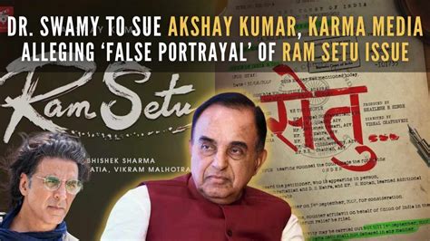 Dr Subramanian Swamy To File Case Against 2 Production Companies For