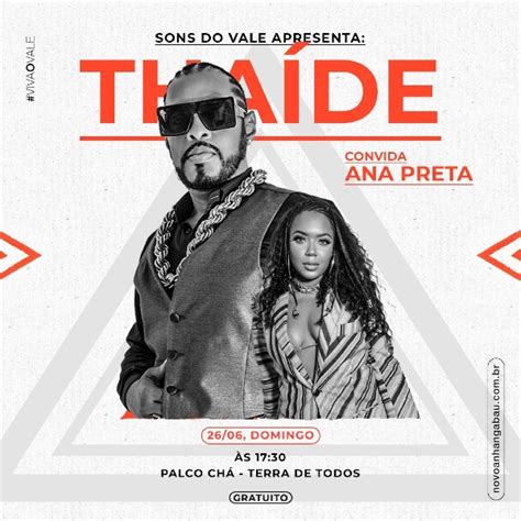 Sons do Vale apresenta Thaíde convida Ana Preta ZonaSuburbana