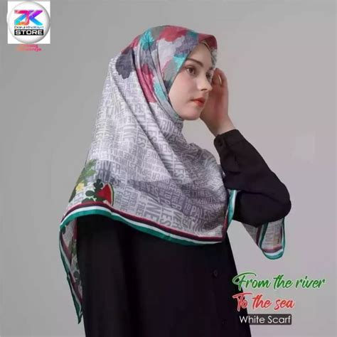 Jual Hijab Jilbab Motif Sorban Palestina Hijab Jilbab Motif Sorban