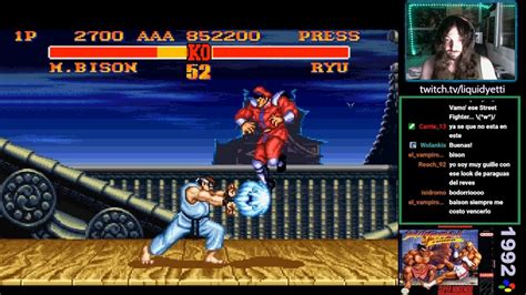 Street Fighter II Turbo SNES Ken Bison Y Vega Suben Al Ring YouTube