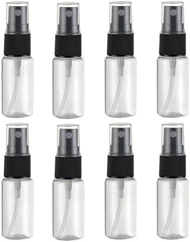 UOOOM Lot de 8pcs 15 ml de Flacon Pulvérisateur Vide Transparent en