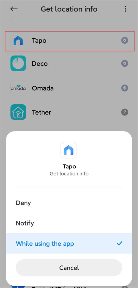 How to Enable Precise Location in the Tapo App | Tapo