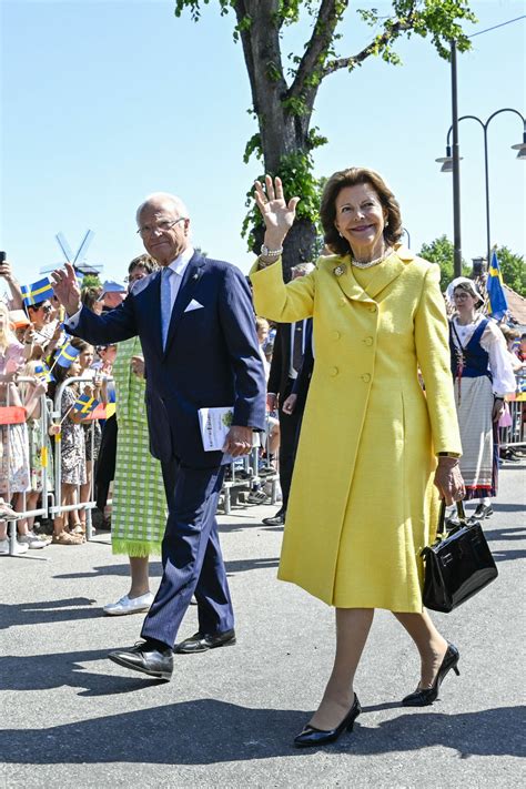 The King and Queen of Sweden Visit Strängnäs on National Day — Royal