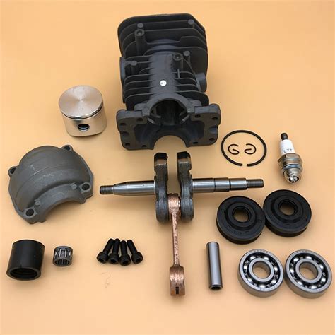 Mm Piston Cylinder Crankshaft Crank Bearing Oil Seal Engine Kit For