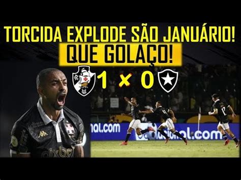 QUE FESTA TORCIDA DO VASCO CELEBRA VITÓRIA DIANTE DO BOTAFOGO EM SÃO