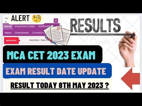 Mca Cet Results Declare Today Update Exam Will Result Declare