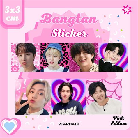 Jual Stiker Bangtan Edition Freebies Kpop Stiker Deco Kpop