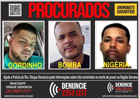 Disque Denúncia Divulga Cartaz Para Localizar Envolvidos Na Morte De