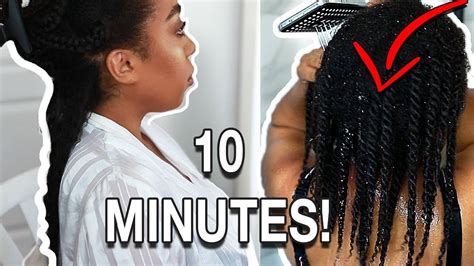 Watch This If You Don T Want To Wash Your Hair Minute Wash Day