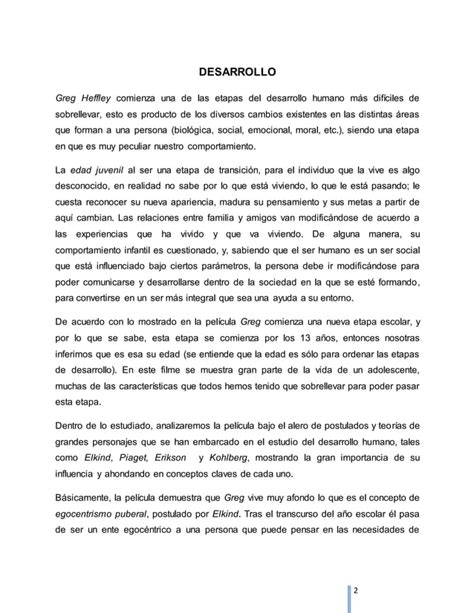 Análisis El diario de un chico en apuros PDF