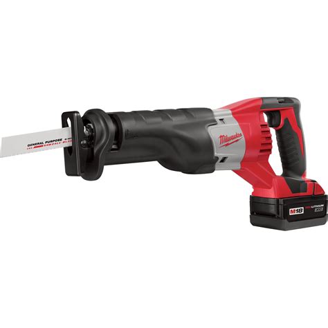 FREE SHIPPING — Milwaukee M18 Sawzall Reciprocating Saw — 2 Batteries ...