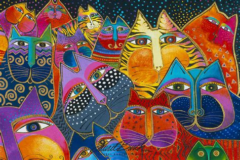 Fantastic Felines Laurel Burch Studios