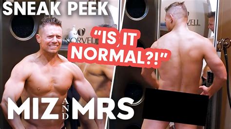 The Miz Gets A Spray Tan In A Thong Miz Mrs S3 E6 USA Network