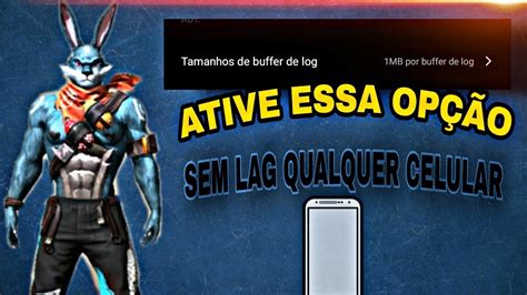 SEM LAG COMO TIRAR LAGS DO FREE FIRE MELHOR CONFIGURAÇÃO RODA FREE