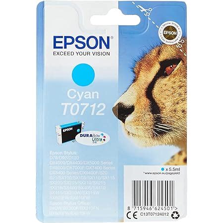 Epson Multipack T Singe Cartouches D Encre D Origine Couleurs