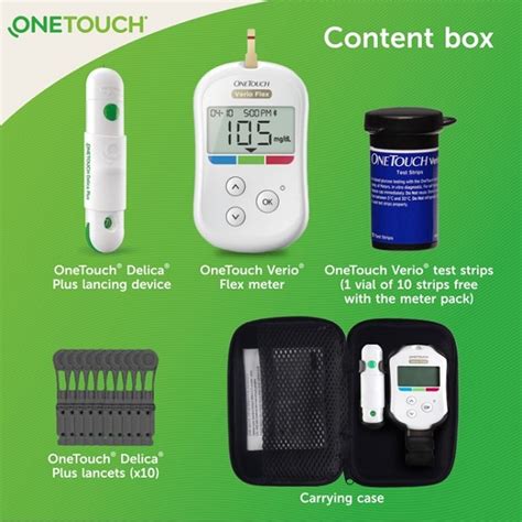 Buy Onetouch Verio Flex Meter Online At Best Price Blood Glucose