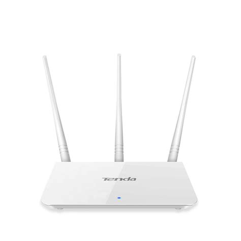 Router Inalámbrico Tenda F3 Con 4 Puertos 10 100 Y 3 Antenas De 5 Dbi